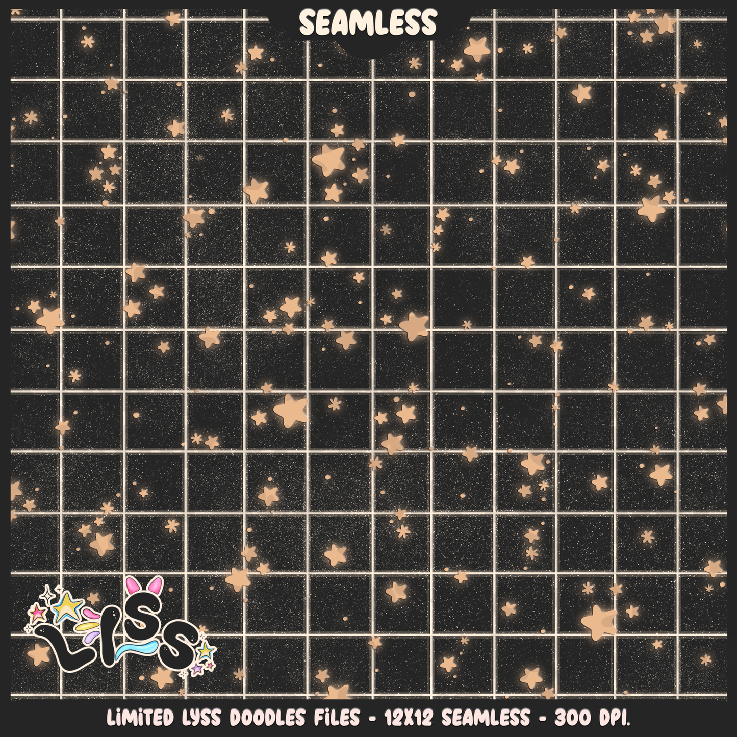 Lyss Doodles - Seamless Files - September 2024 Patreon - Collection #2