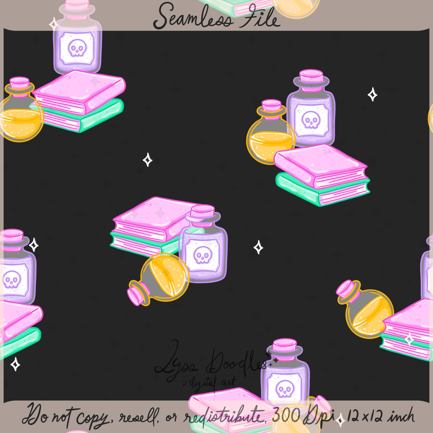 2025 - Lyss Doodles - Coordinates - Potion Pals - 25LD014