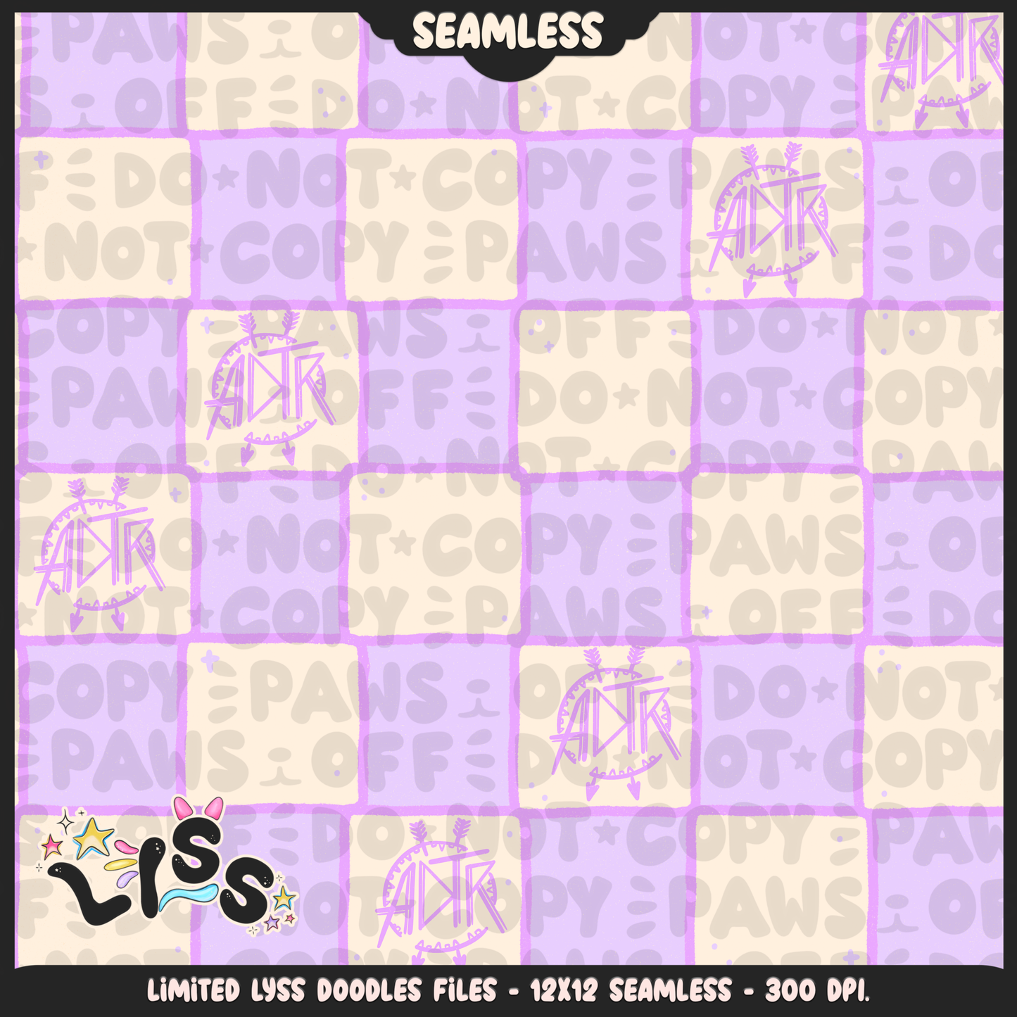 2024 - Lyss Doodles - Coordinates - SCREAMO COLLAB - 24LD037