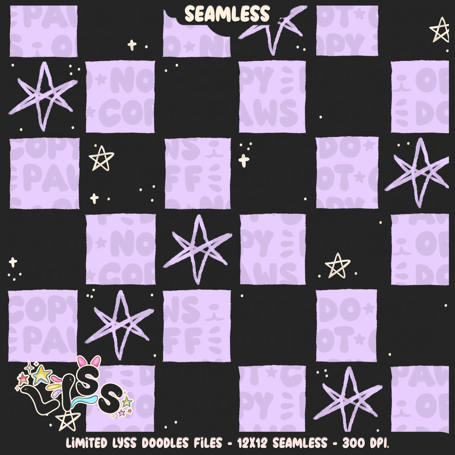 2024 - Lyss Doodles - Coordinates - SCREAMO COLLAB - 24LD038