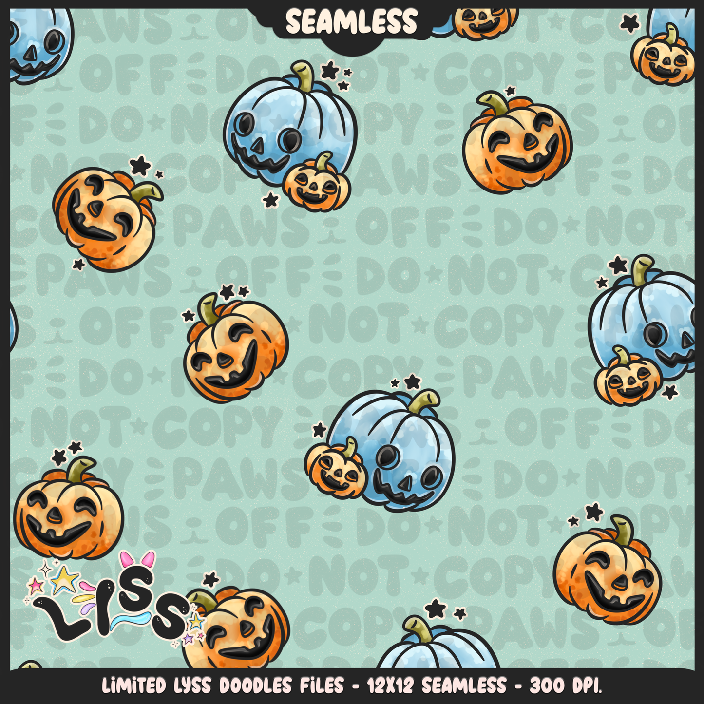 2024 - Lyss Doodles - Coordinates - Spooky Dis Collab - 24LD047