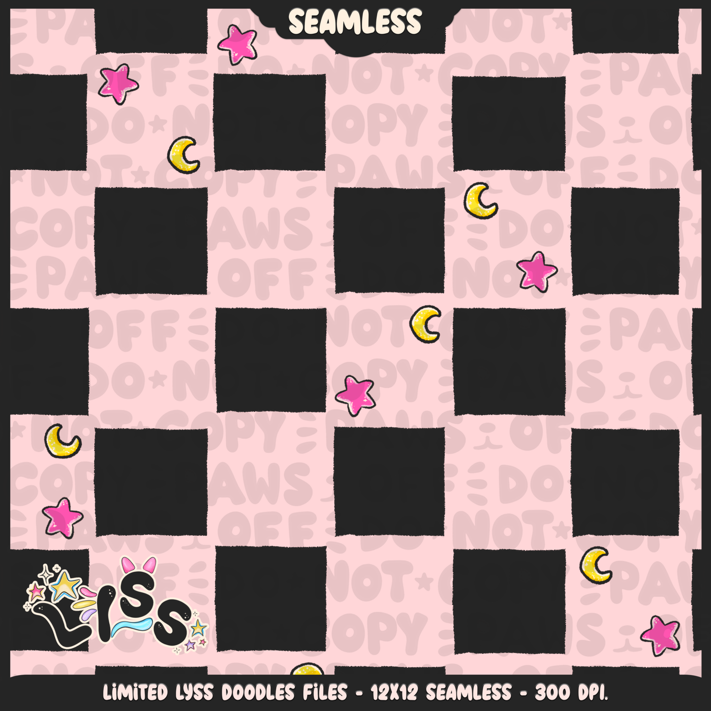 2024 - Lyss Doodles - Seamless - Mains - School Dogs - 24LD072