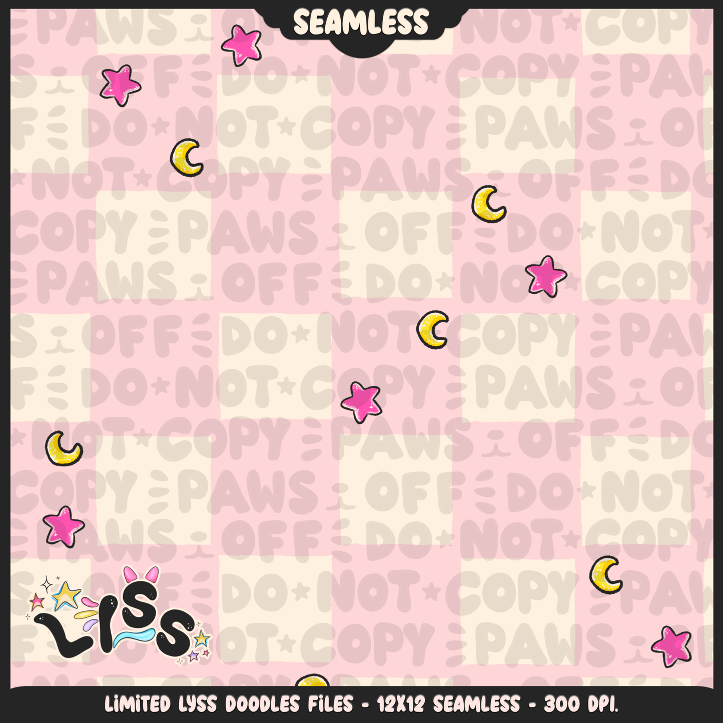 2024 - Lyss Doodles - Seamless - Mains - School Dogs - 24LD072