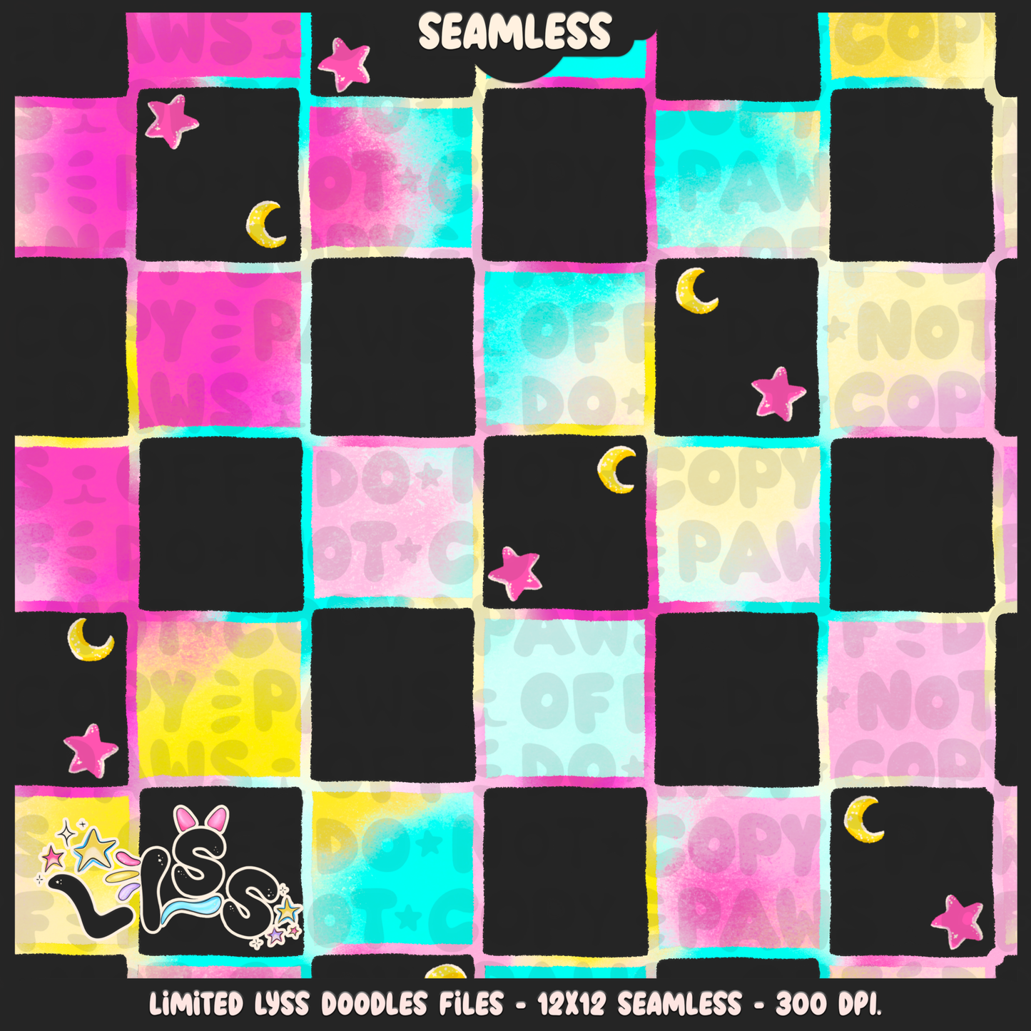 2024 - Lyss Doodles - Seamless - Mains - School Dogs - 24LD072