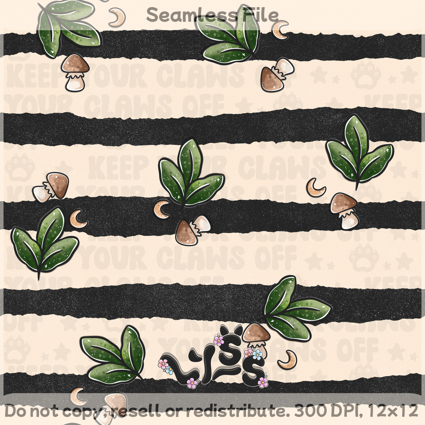 2025 - Lyss Doodles - Coordinates - Smore Bandit - 25LD042