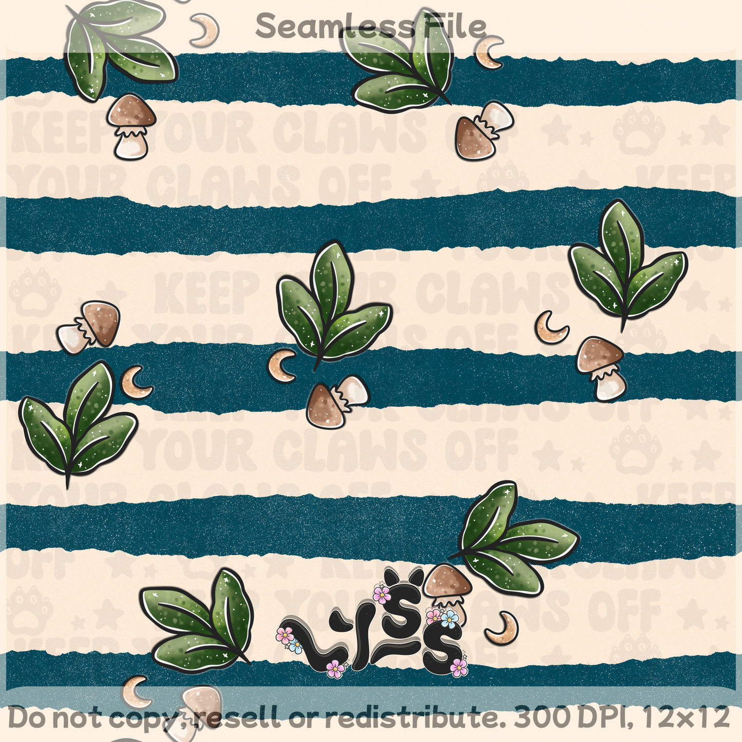 2025 - Lyss Doodles - Coordinates - Smore Bandit - 25LD042