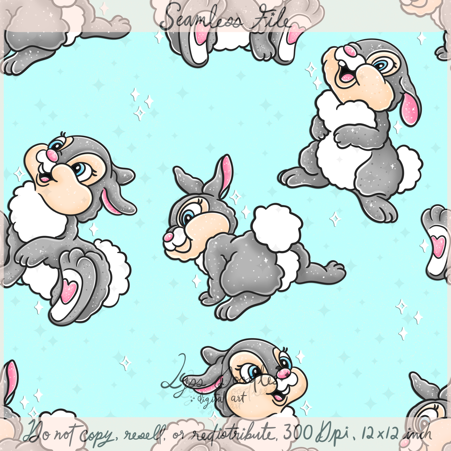 2025 - Lyss Doodles - BUNDLES - Springtime Hopper - 25LD015