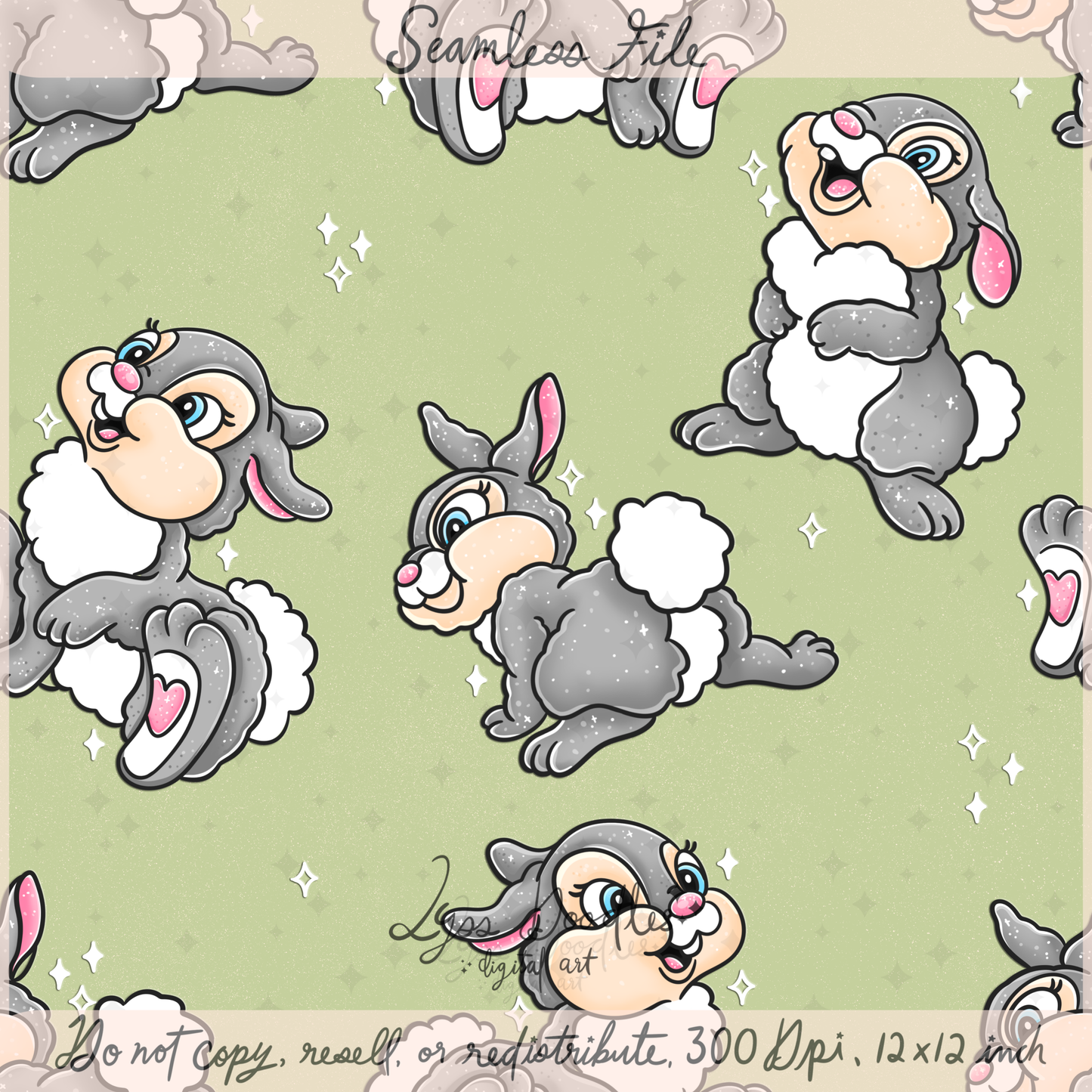 2025 - Lyss Doodles - BUNDLES - Springtime Hopper - 25LD015