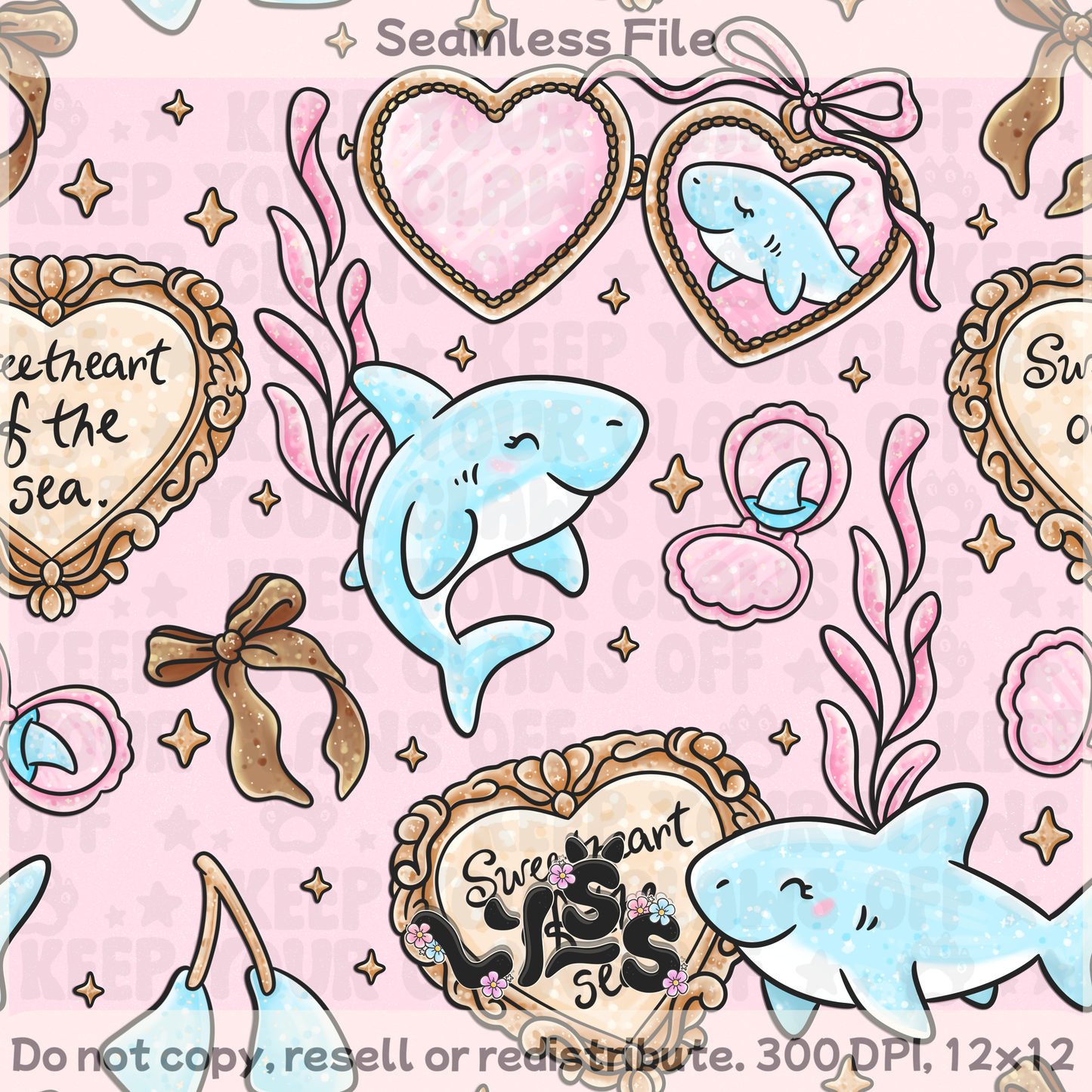2025 - Lyss Doodles - Seamless - Sweet & Salty - 25LD049