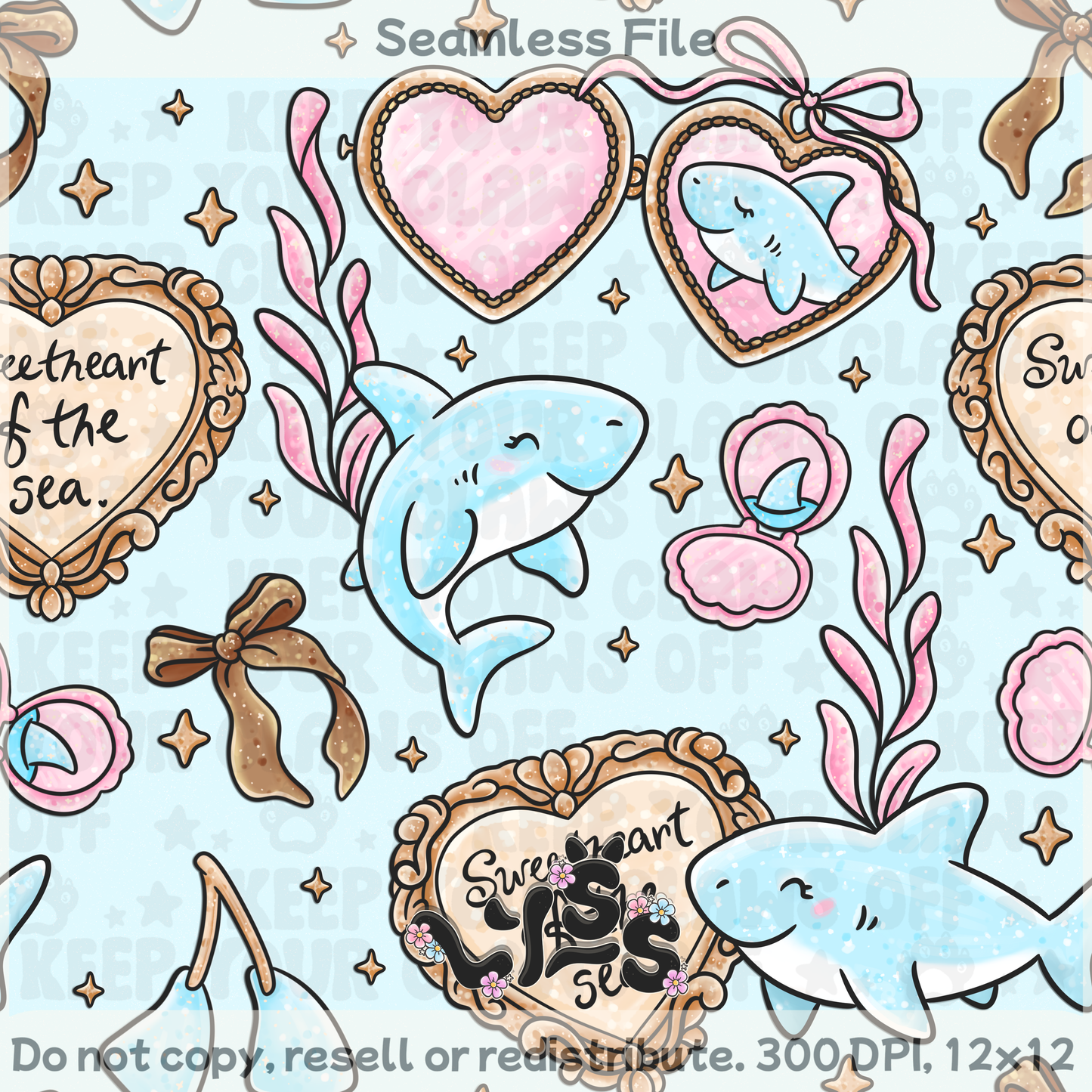 2025 - Lyss Doodles - Seamless - Sweet & Salty - 25LD049