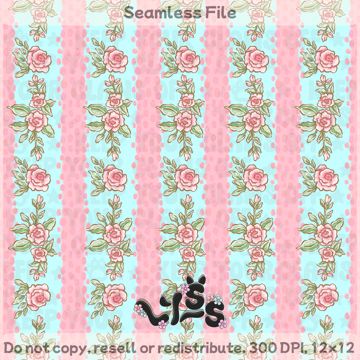 2025 - Lyss Doodles - Coordinates - The Blushing Patch - 25LD054