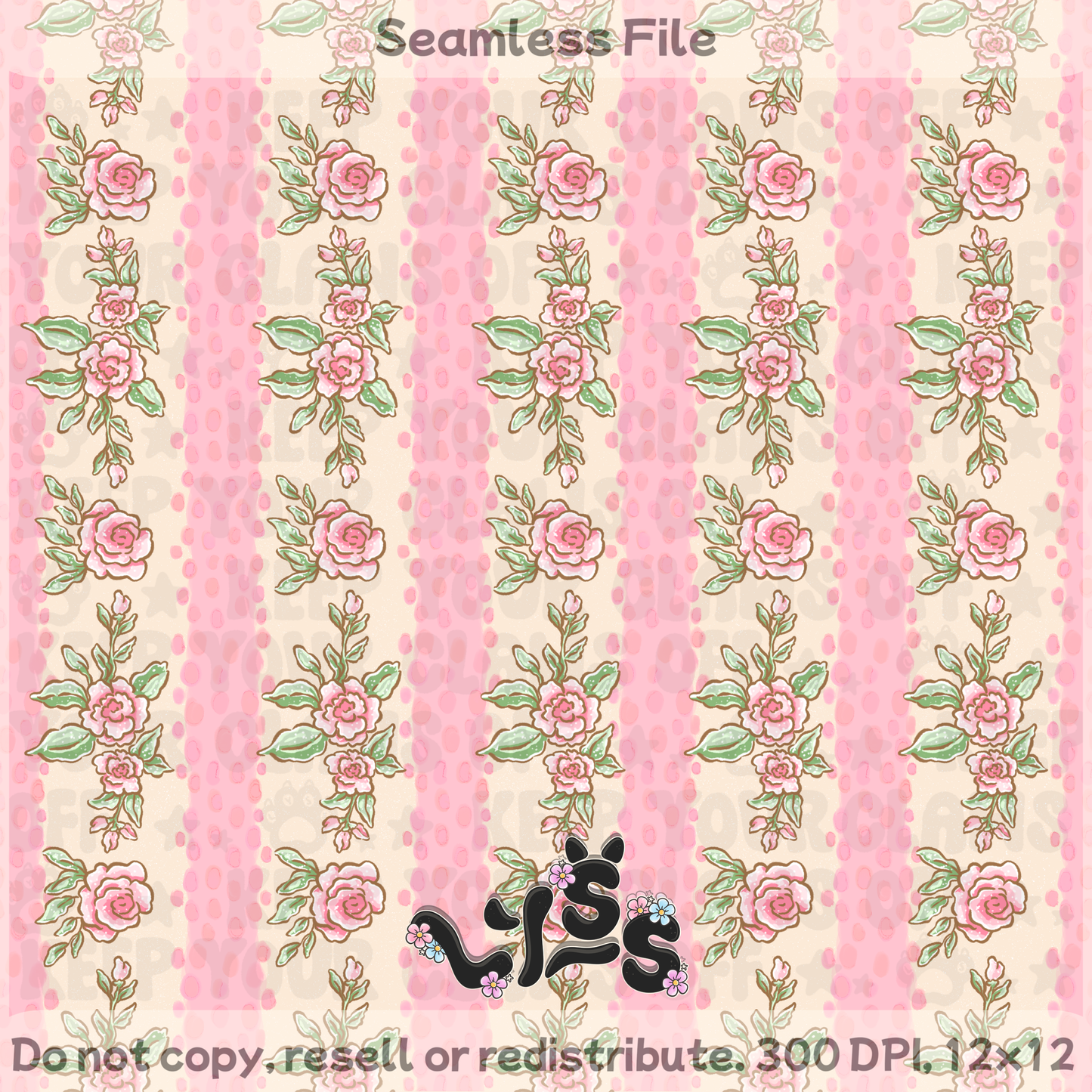 2025 - Lyss Doodles - Coordinates - The Blushing Patch - 25LD054