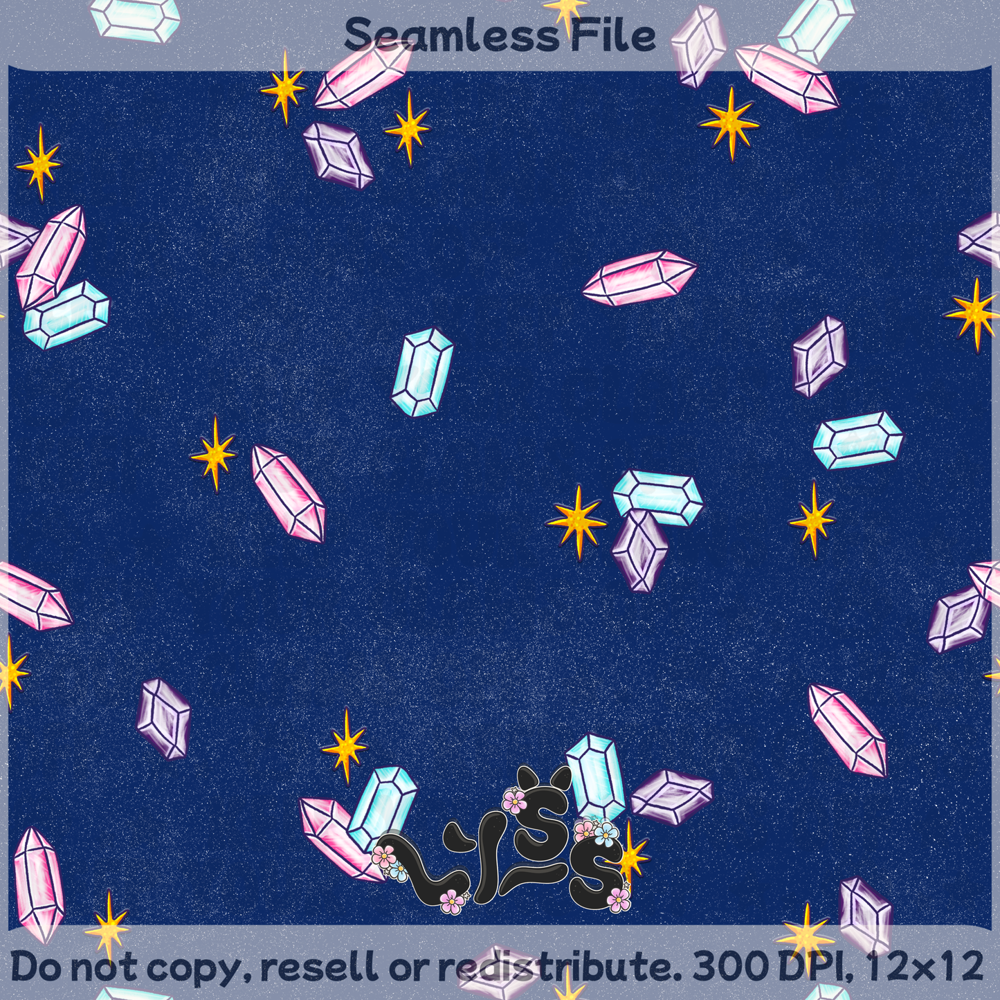 2025 - Lyss Doodles - Coordinates - Unicorn Spider - 25LD061