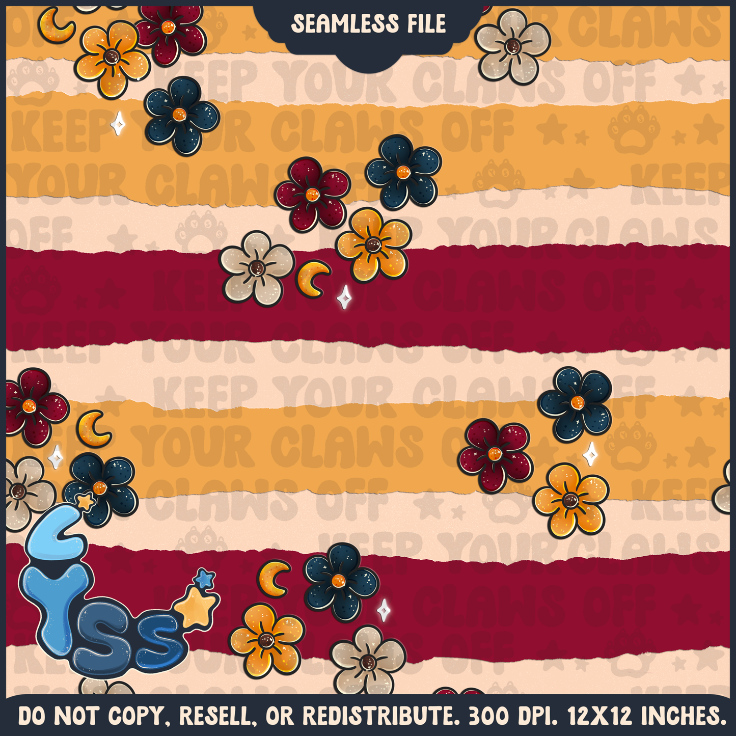 2025 - Lyss Doodles - Coordinates - Vampire's Garden - 25LD010