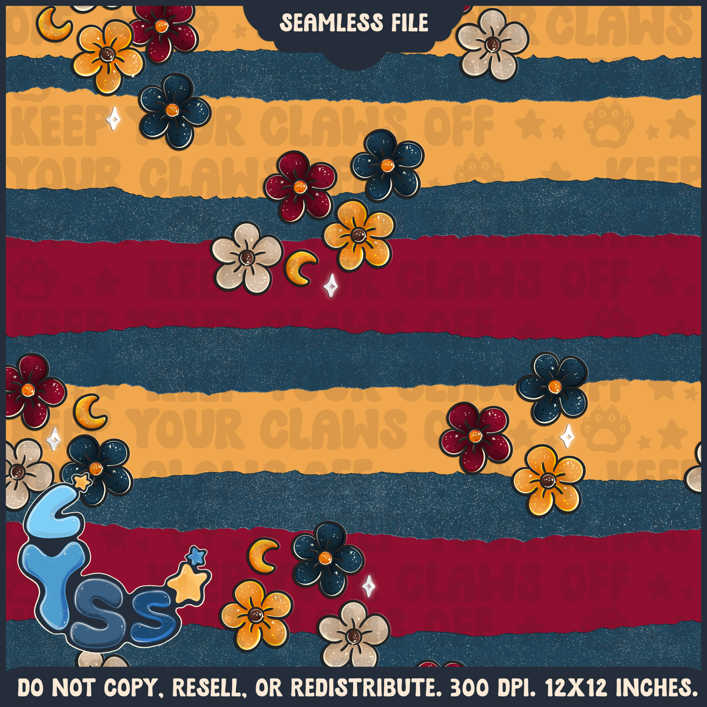 2025 - Lyss Doodles - Coordinates - Vampire's Garden - 25LD010