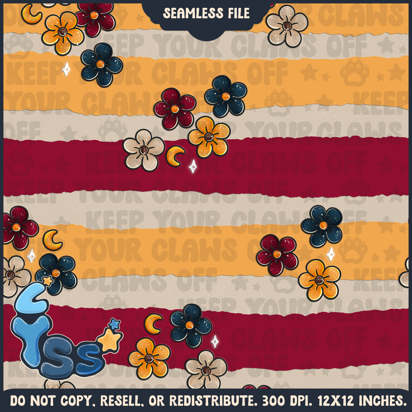 2025 - Lyss Doodles - Coordinates - Vampire's Garden - 25LD010