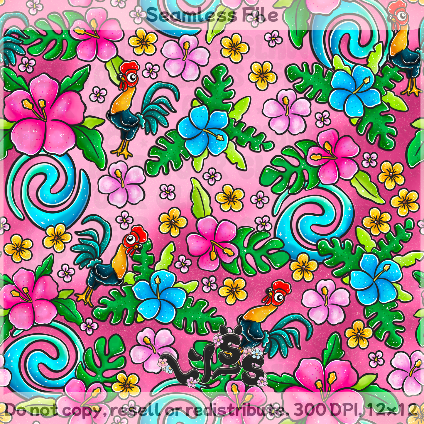 2025 - Lyss Doodles - Seamless - Mains - Voyagers - 25LD020