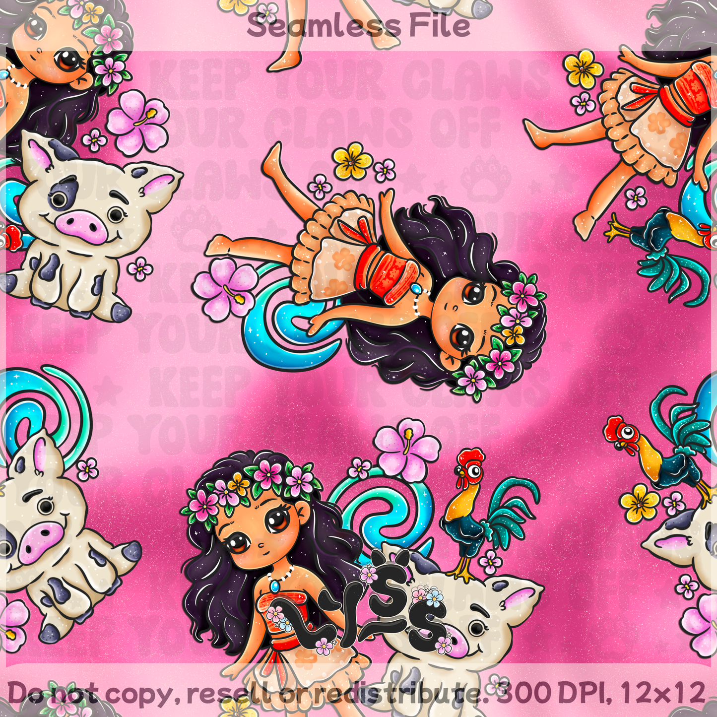 2025 - Lyss Doodles - Seamless - Mains - Voyagers - 25LD020