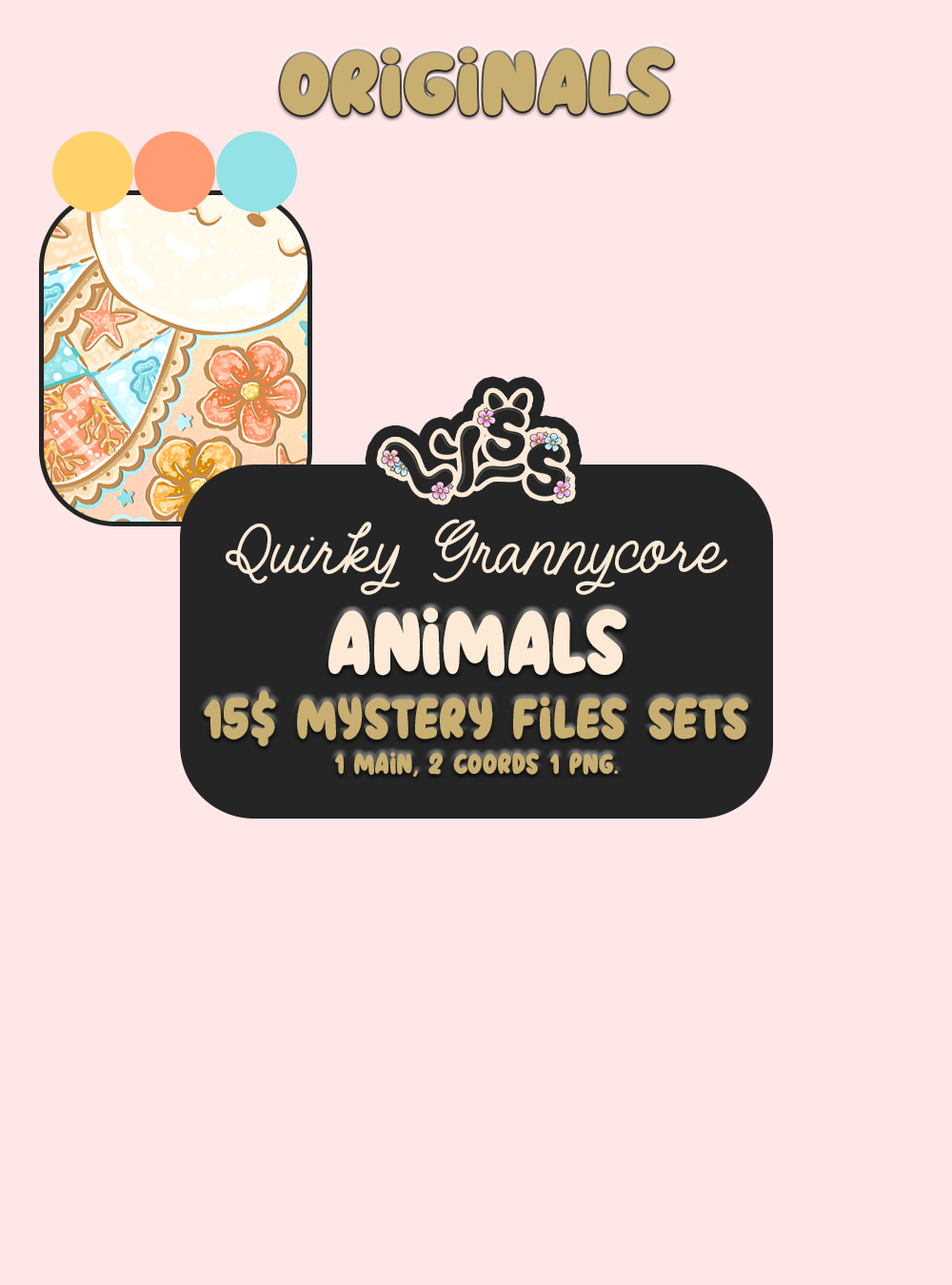 2026 - Lyss Doodles - Seamless - Mystery Files #1 - 26LD013