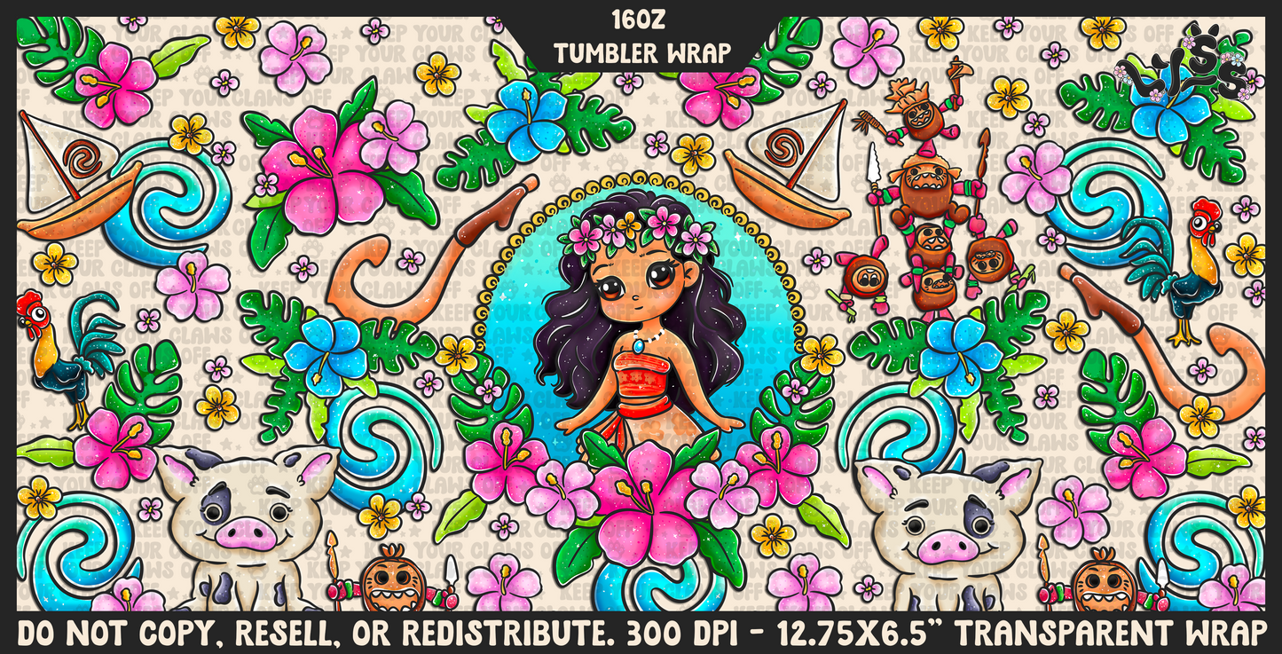 2025 - Lyss Doodles - Tumbler Wrap Files - Voyagers - 25LD020