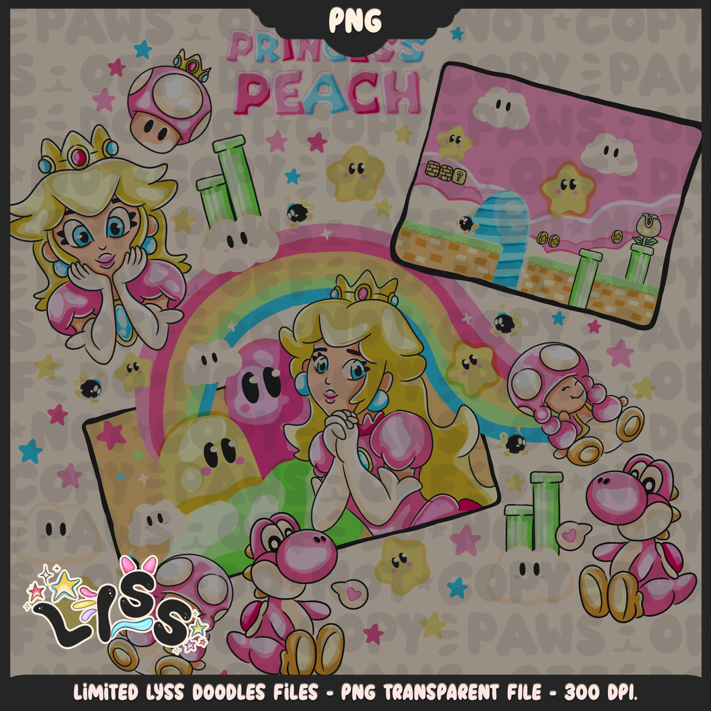 2024 - Lyss Doodles - PNG Files - MAR10 - 24LD029