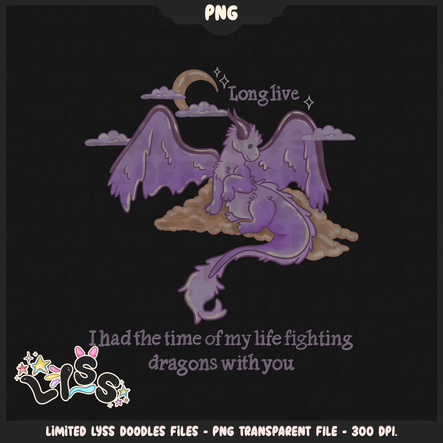 2024 - Lyss Doodles - PNG Files - Tay Collab - Speak - 24LD020