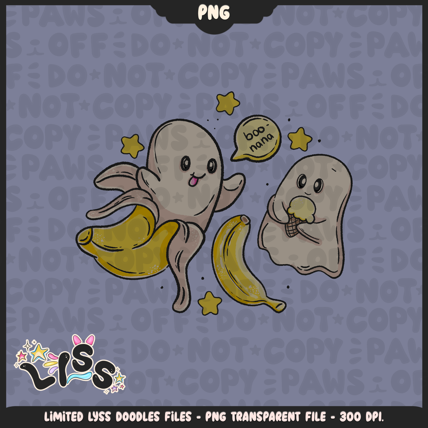 Lyss Doodles - Seamless - PNG - Mystery Files - #4