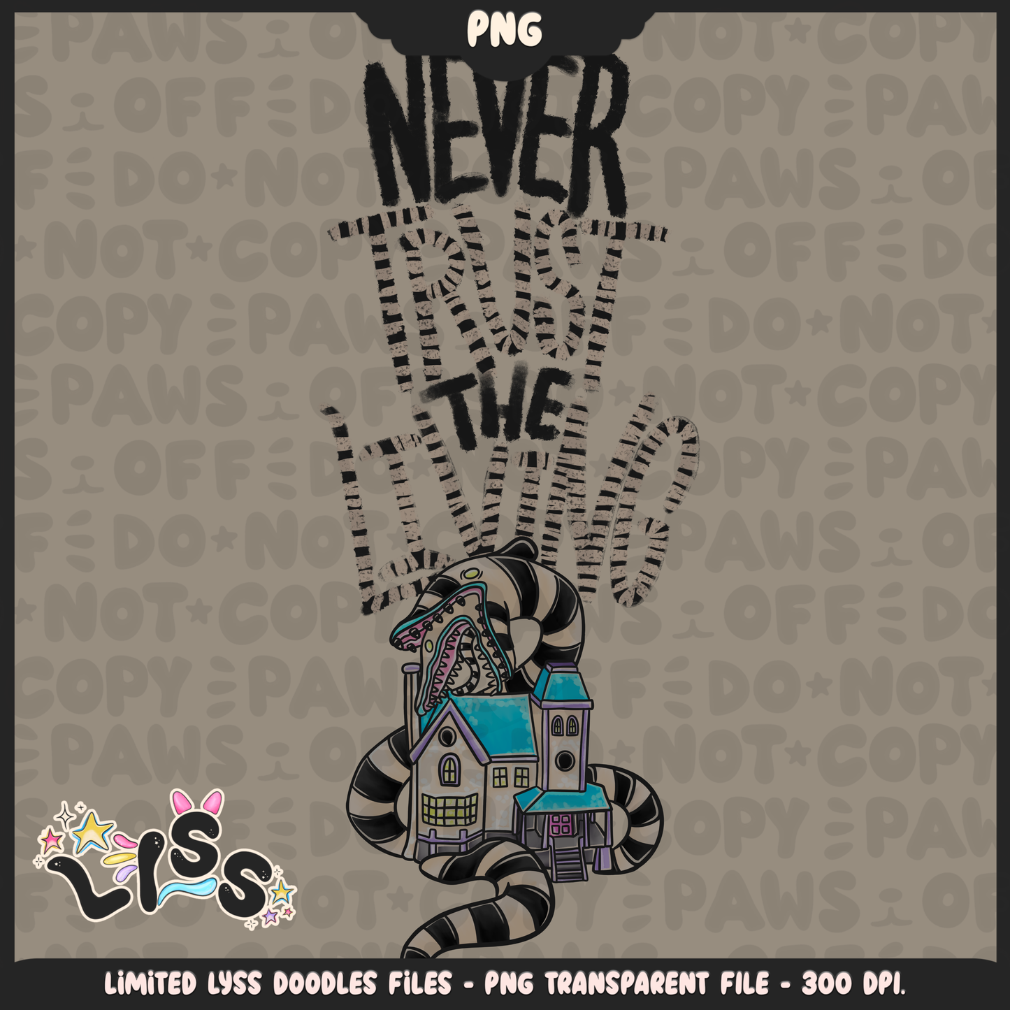 2024 - Lyss Doodles - PNG Files - Beetle x Love kyr Collab - UFO - 24LD054