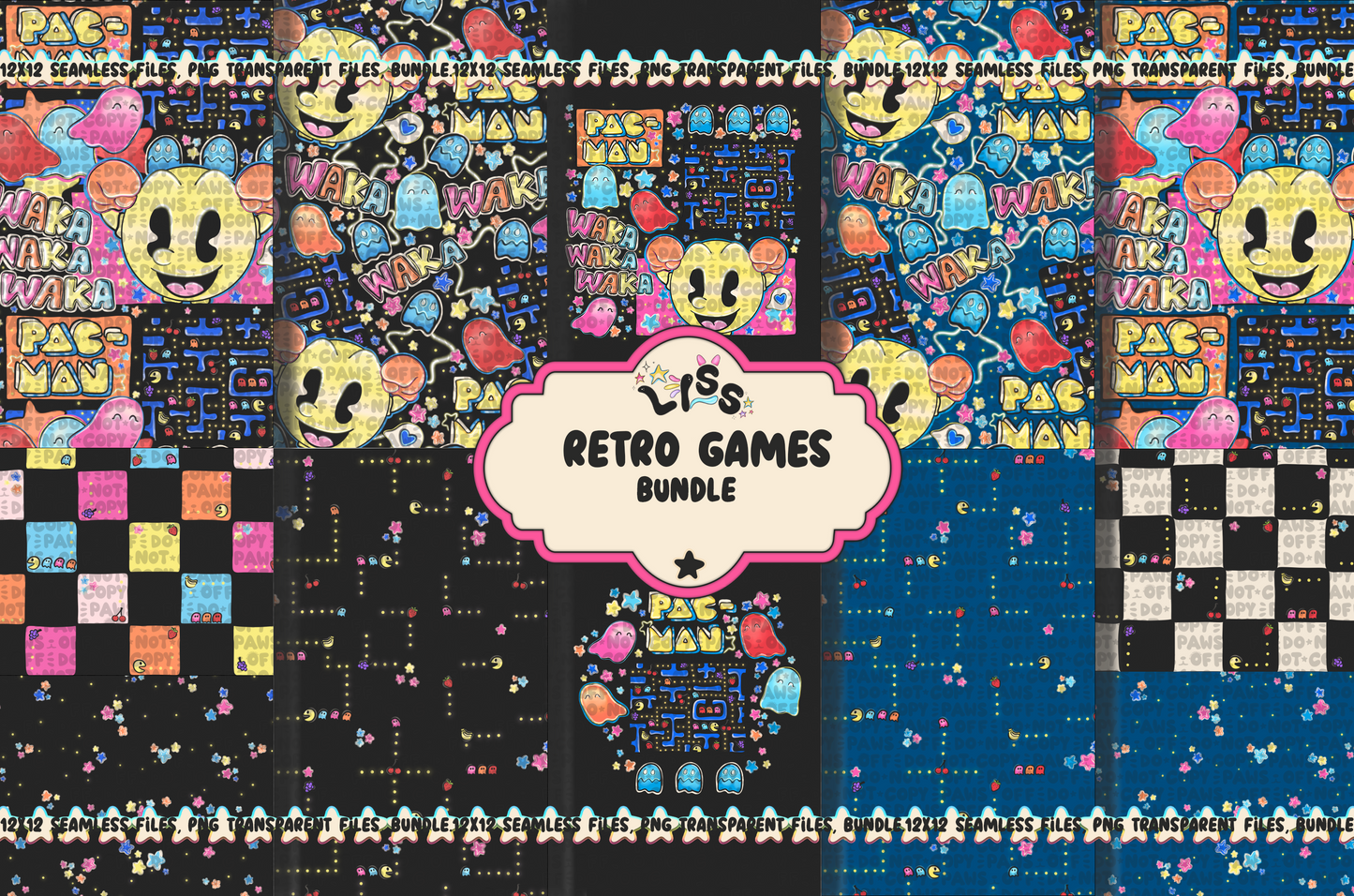 2023 - Lyss Doodles - BUNDLES - Retro Games - 23LD020