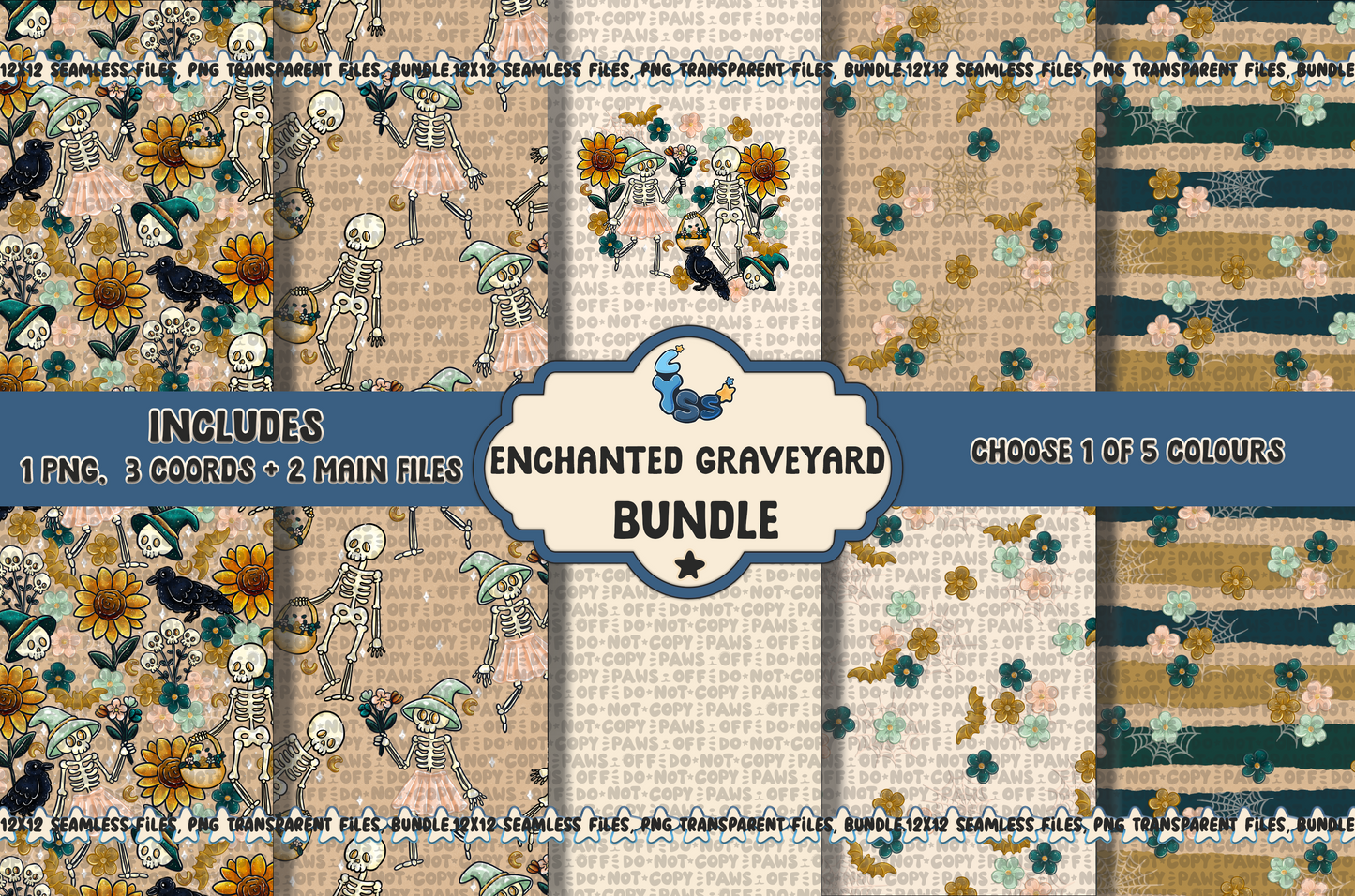 2025 - Lyss Doodles - BUNDLES - Enchanted Graveyard - 25LD011