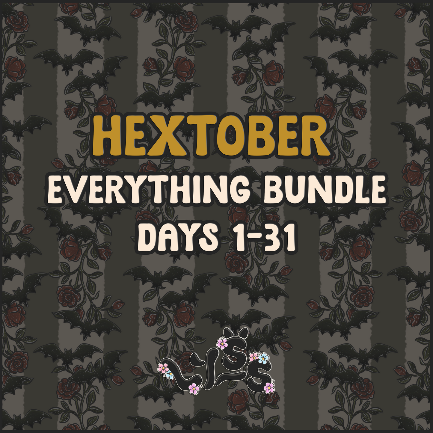 2025 - Lyss Doodles - BUNDLES - Hextober Everything Bundle - Days 1 - 31.