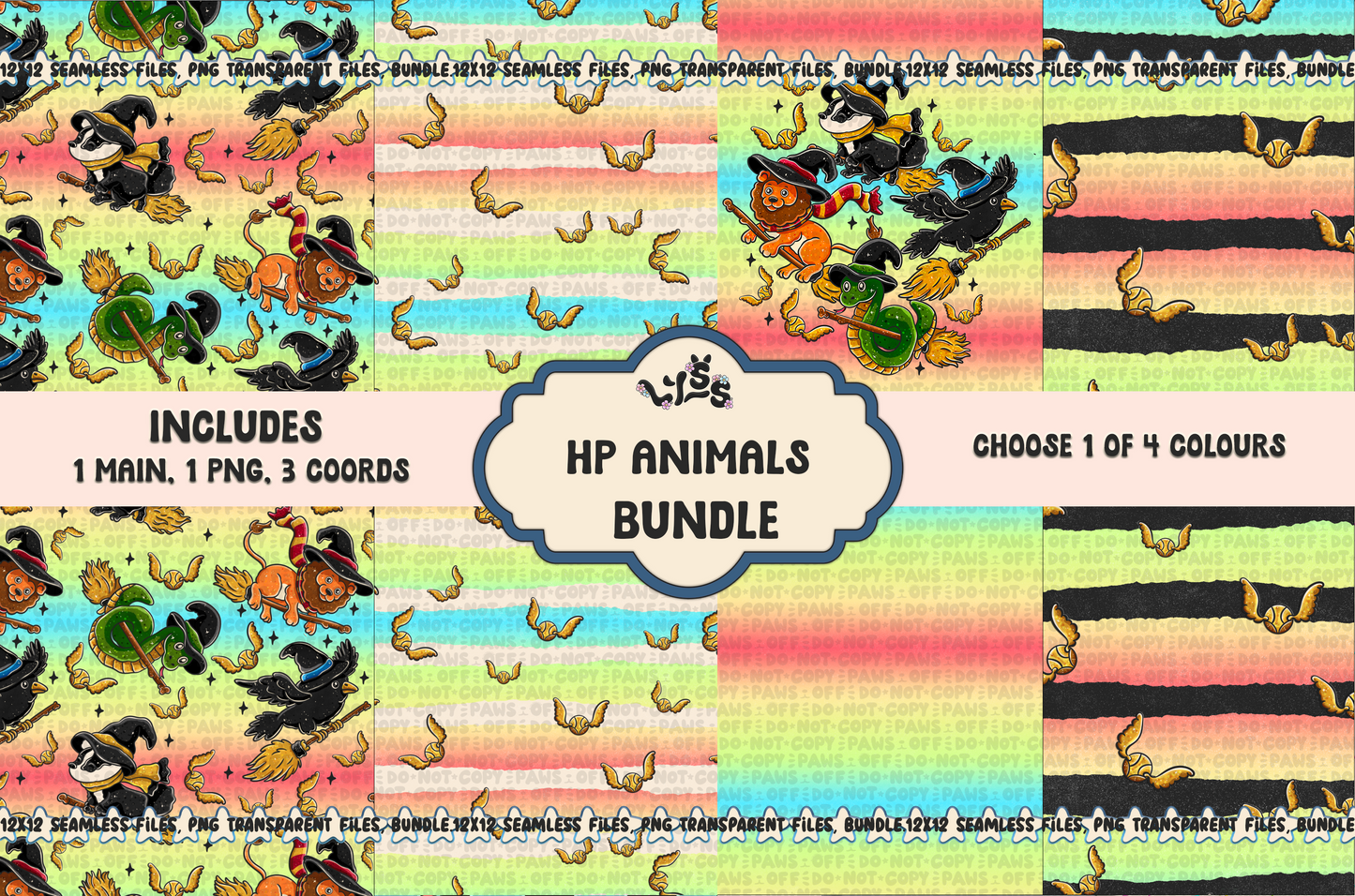 2025 - Lyss Doodles - Bundles - HP Animals - 25LD039