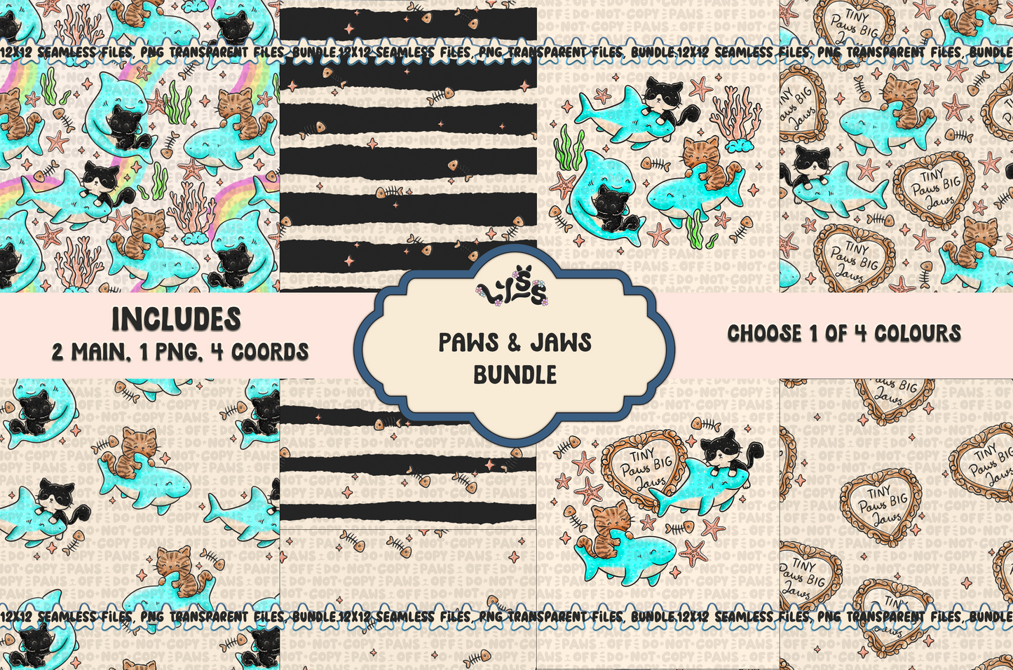 2025 - Lyss Doodles - Bundles - Jaws & Paws - 25LD050