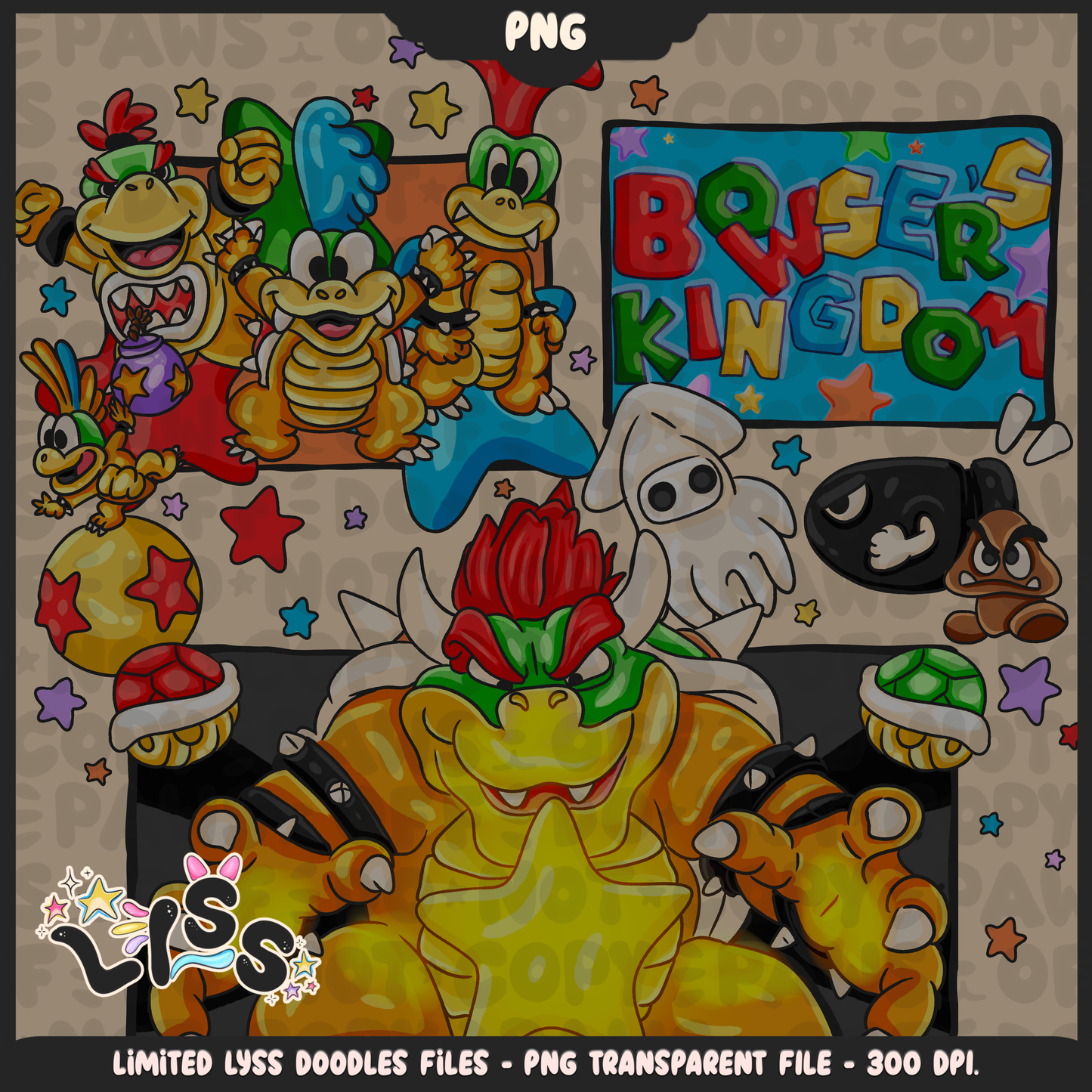 2024 - Lyss Doodles - PNG Files - MAR10 - 24LD024