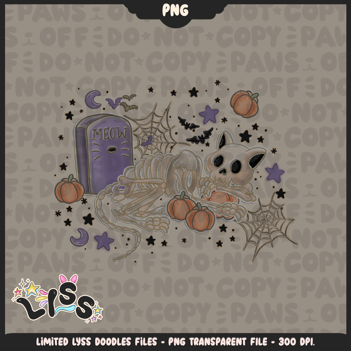 Lyss Doodles - PNG Files - October 2024 Patreon - Collection #2