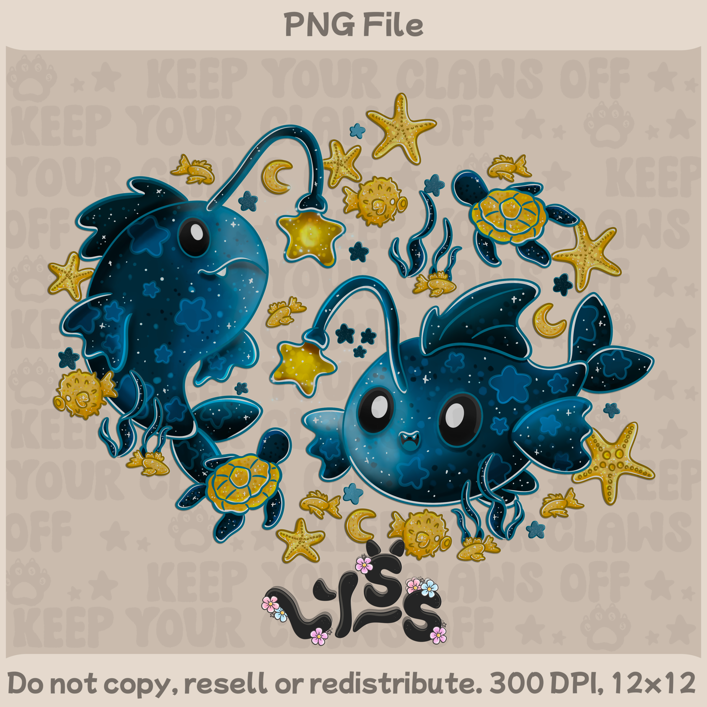 2025 - Lyss Doodles - PNG Files - Twilight Tide - 25LD029