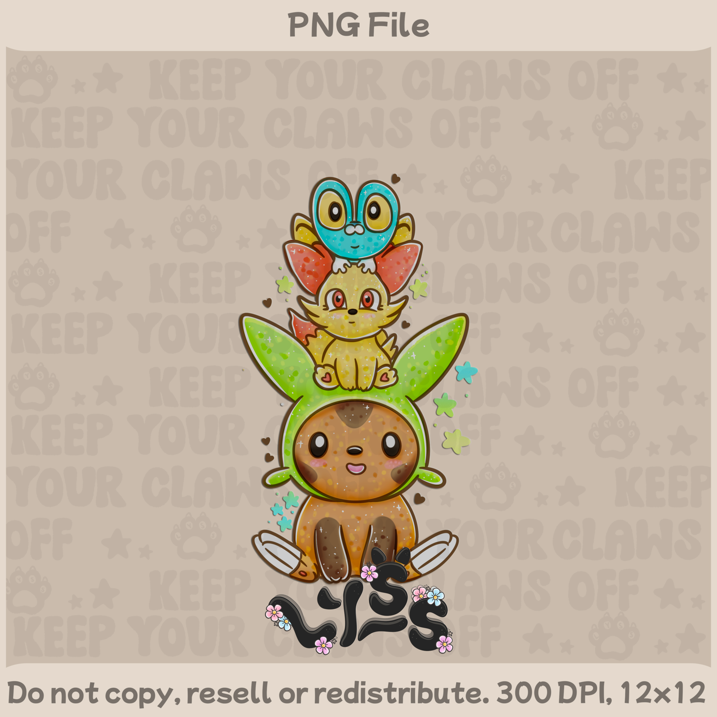 2025 - Lyss Doodles - PNG Files - Kalos - 25LD028