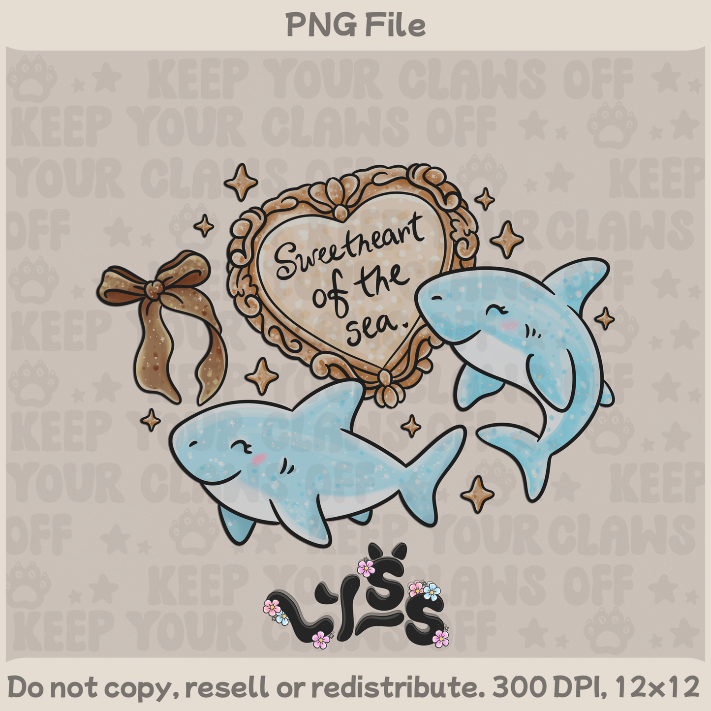 2025 - Lyss Doodles - PNG Files - Sweet & Salty - 25LD049