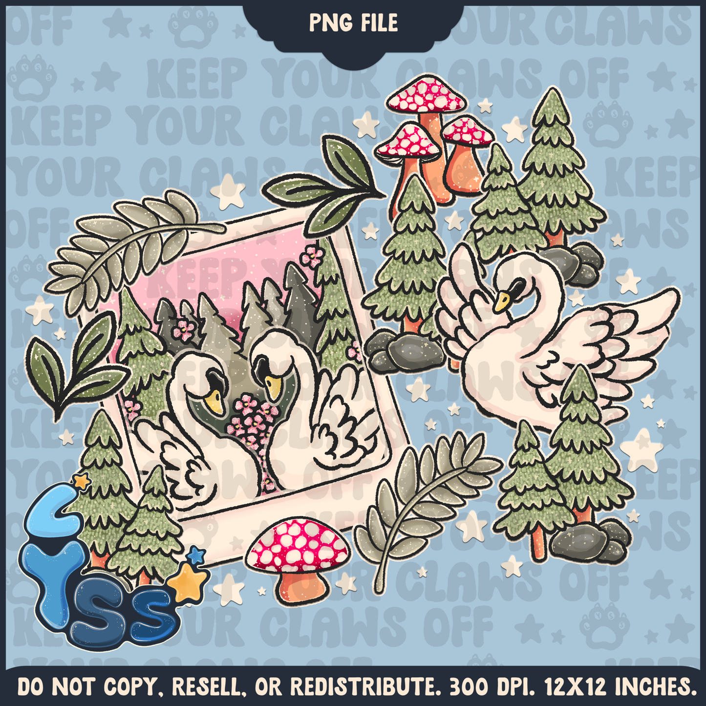 2024 - Lyss Doodles - PNG Files - Woodland Animals - 24LD082