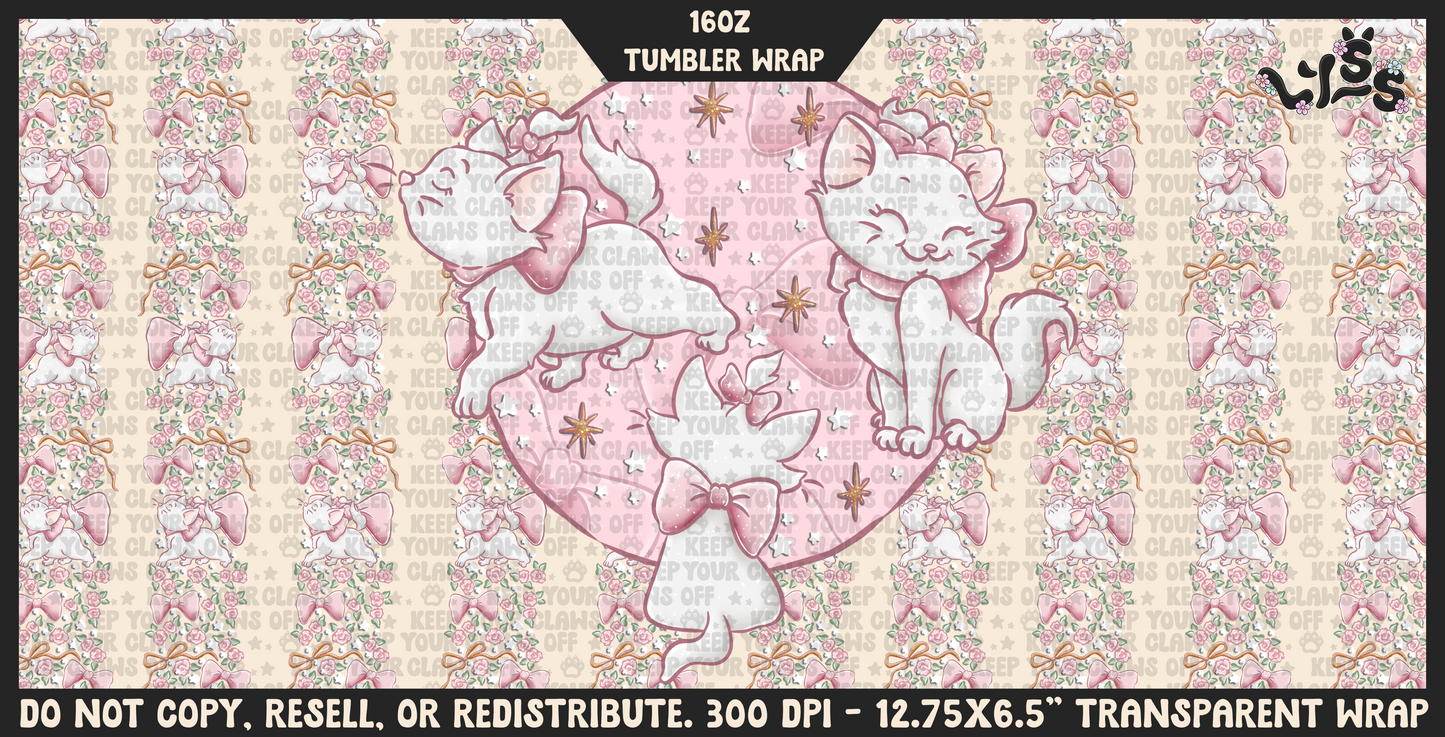 2026 - Lyss Doodles - Tumbler Wrap Files - 26LD003 - 16OZ Tumbler Wrap