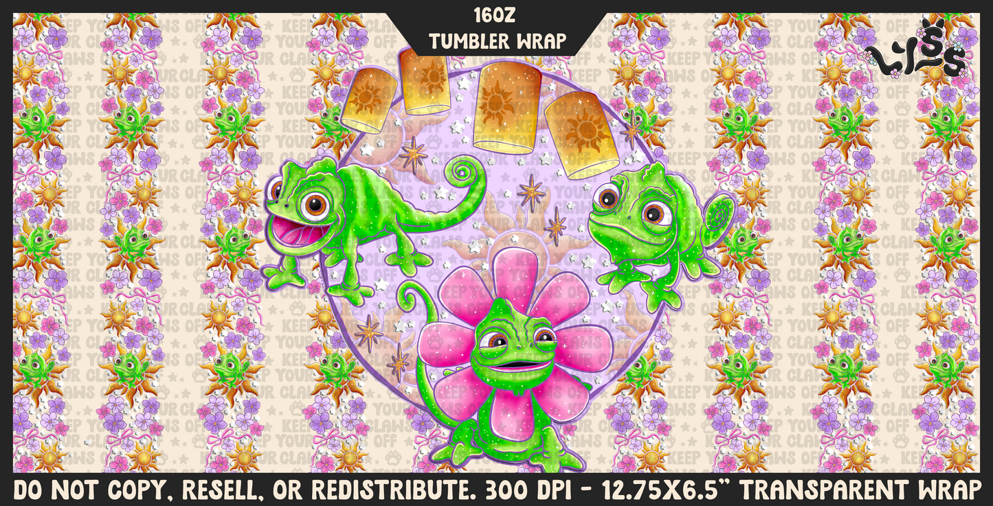 2026 - Lyss Doodles - Tumbler Wrap Files - 26LD002 - 16OZ Tumbler Wrap