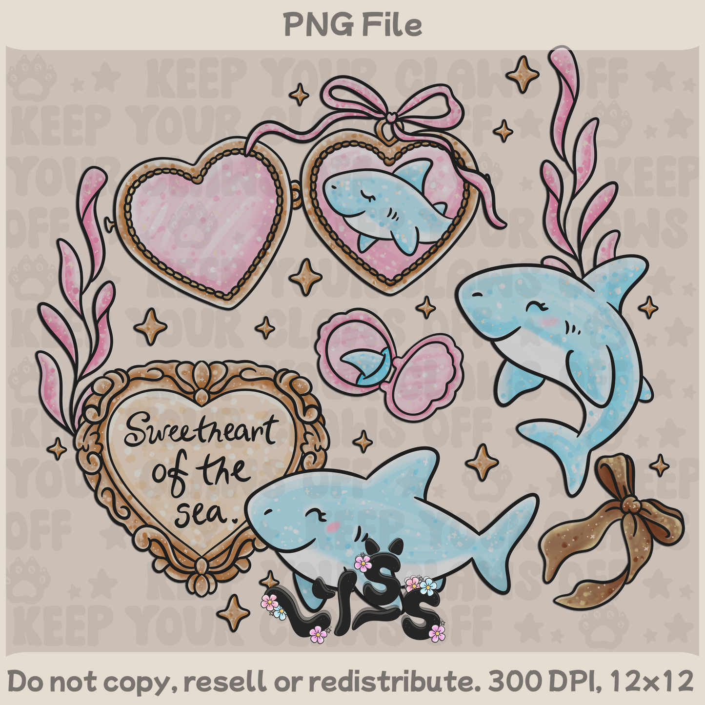 2025 - Lyss Doodles - PNG Files - Sweet & Salty - 25LD049