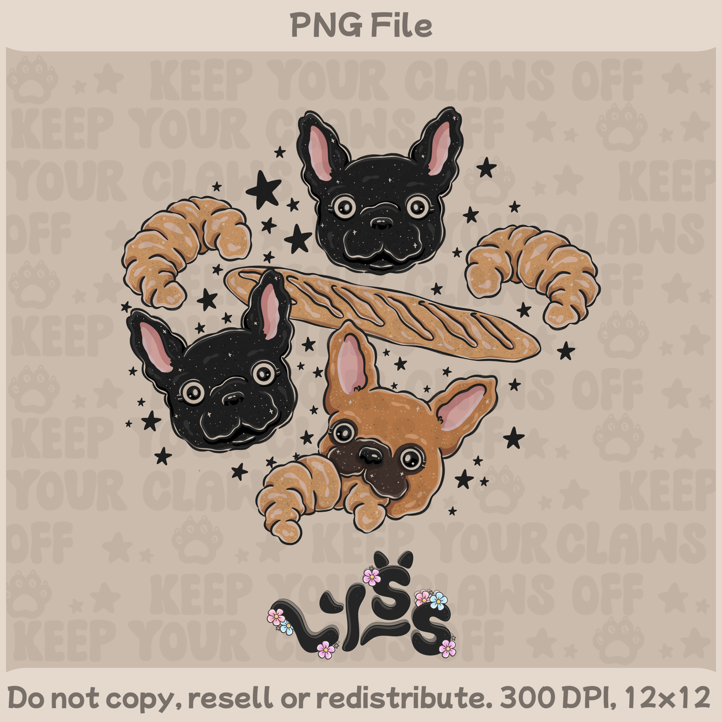 2025 - Lyss Doodles - PNG Files - HEXTOBER Day 11 - 25LD071