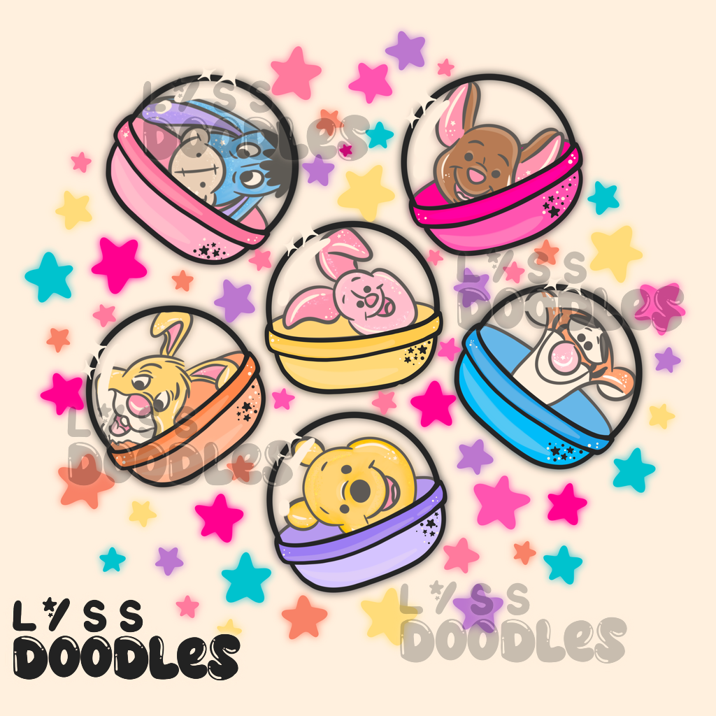 Lyss Doodles - PNG FIles - 2K Freebie