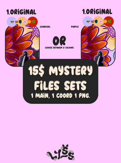 2025 - Lyss Doodles - Seamless - Mystery Files #1 - 25LD034