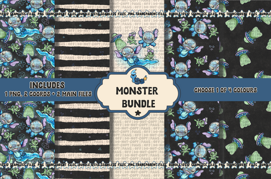2025 - Lyss Doodles - BUNDLES - Colour Collab - Monster - 25LD001
