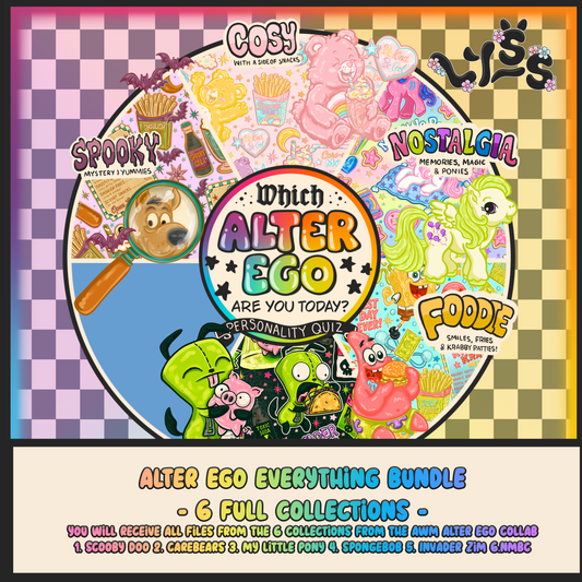 2026 - Lyss Doodles - Bundles - Alter Ego Collab Bundle ( Only Lyss Doodles Files - Full collections)
