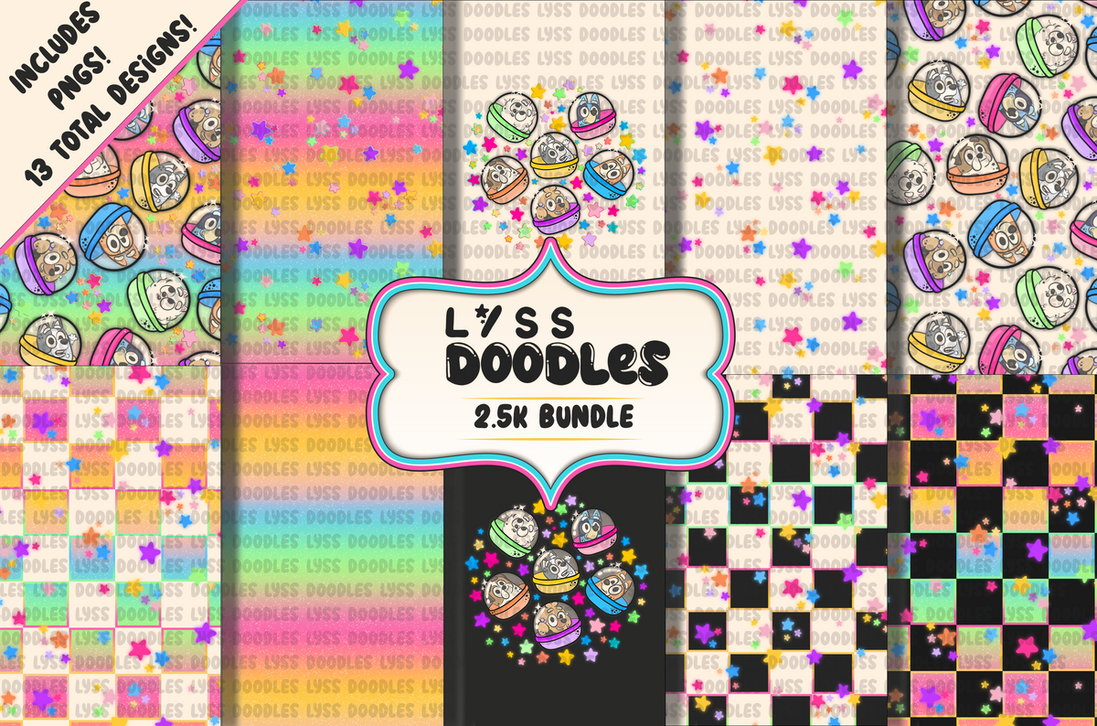 Lyss Doodles - BUNDLE - 2.5K