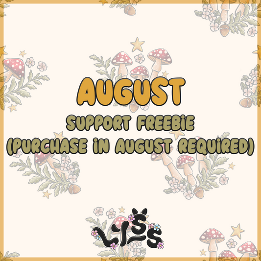 Lyss Doodles - August - Support Freebie!