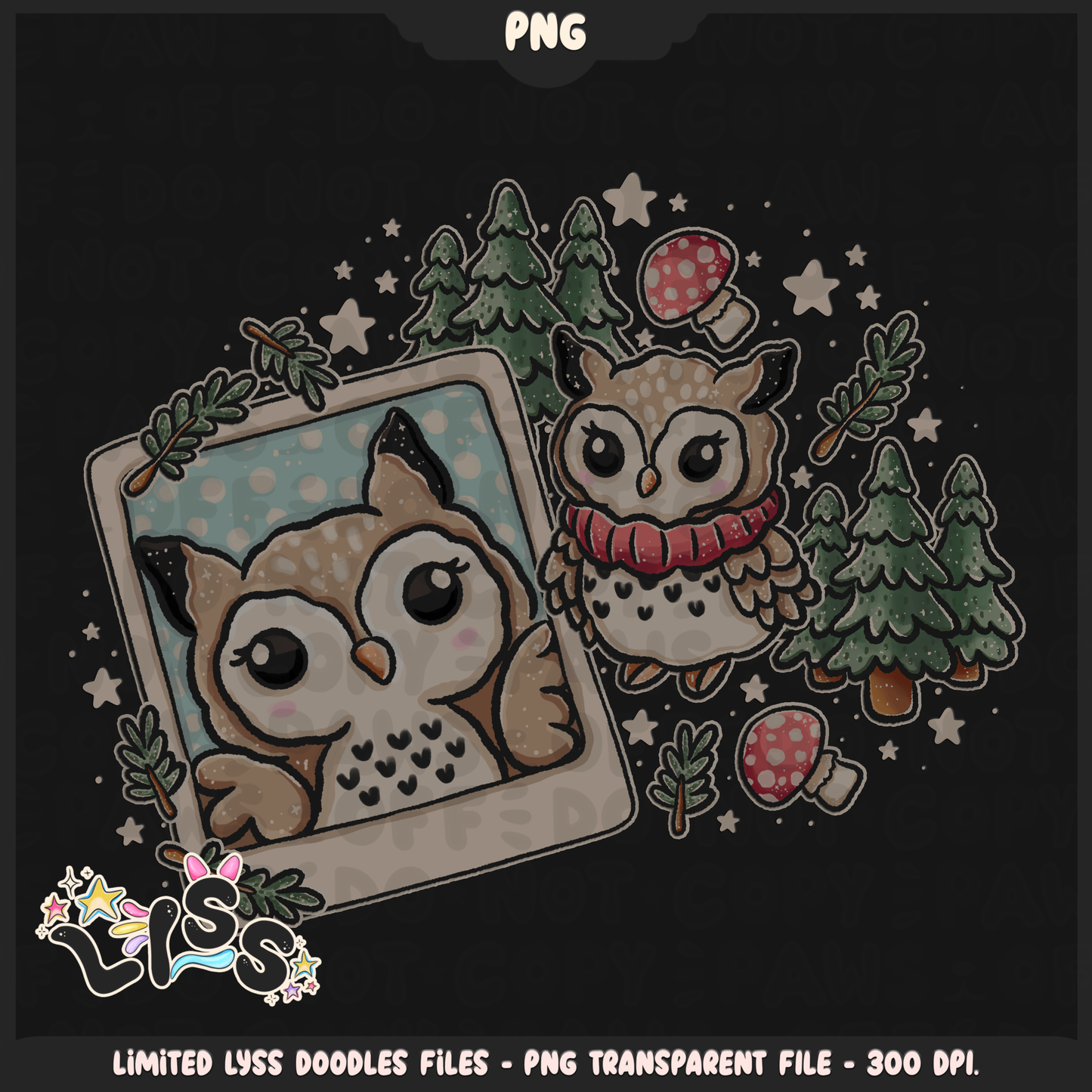 Lyss Doodles - PNG Files - November 2024 Patreon